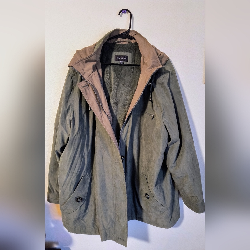 Braetan Women's Suede Coat- Size 30/32
